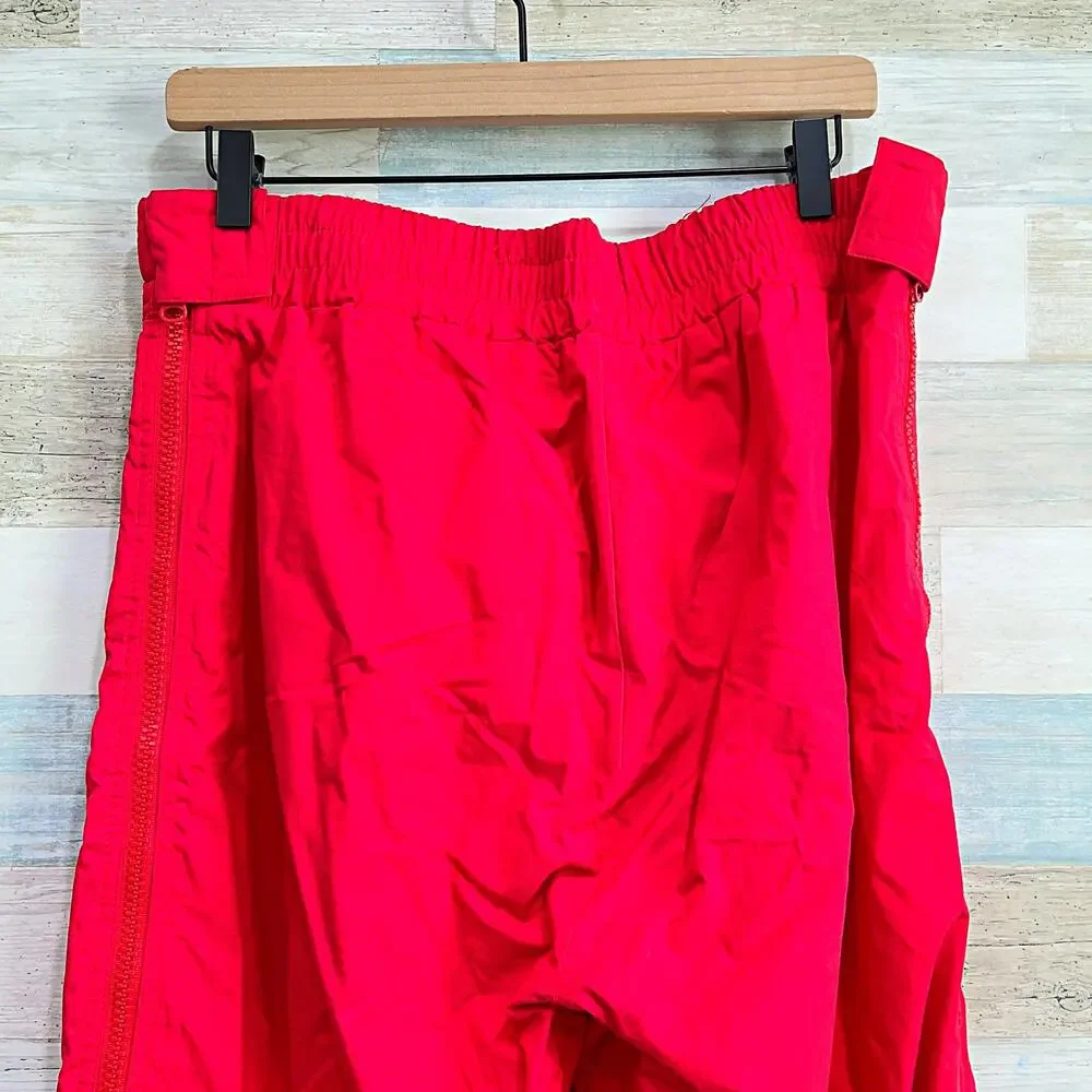 HEAD Sportswear Vintage 90s Ski Snowboard Pants Red Entrant Nylon Mens Large